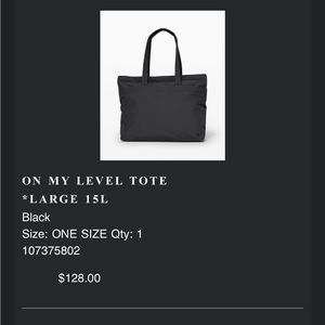 Lululemon bag